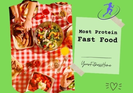 most protein fast food