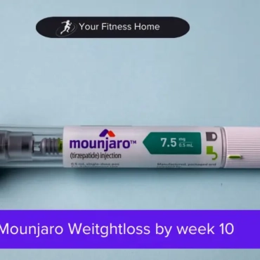 How much mounjaro weight loss by week 10 (2.5 months)? 